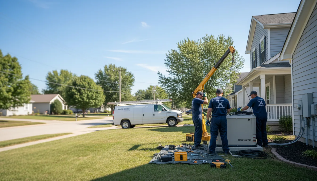 Generator Installation in Bellville, TX near me